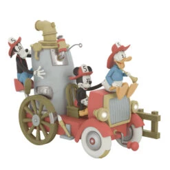Hallmark Disney Mickey And Friends Firefighting Friends 2025 Ornament With Light, Sound And Motion