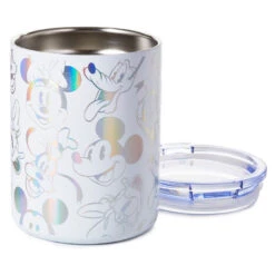 Hallmark Disney 100 Years Of Wonder Mickey And Friends Stainless Steel Coffee Mug, 11 Oz. -Hallmark Gift Shop Mickey and Friends Iridescent Insulated Mug 1DYG2083 03