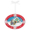 Hallmark Disney Mickey And Friends Sending Season's Greetings Papercraft Ornament -Hallmark Gift Shop Mickey and Friends at Mailbox Keepsake Ornament 5QXD7172 01