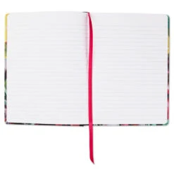 Hallmark ArtLifting Floral Artwork Journal, 6x8 -Hallmark Gift Shop Midori Suiren Lotus and Poppy Artlifting Journal 3HWJ2117 04