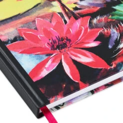 Hallmark ArtLifting Floral Artwork Journal, 6x8 -Hallmark Gift Shop Midori Suiren Lotus and Poppy Artlifting Journal 3HWJ2117 05