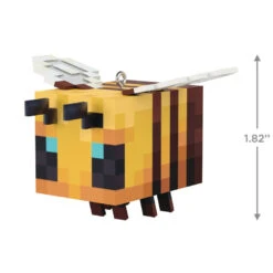 Hallmark Minecraft Bee Ornament -Hallmark Gift Shop Minecraft Bee Keepsake Ornament 1399QXI7189 03