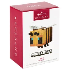 Hallmark Minecraft Bee Ornament -Hallmark Gift Shop Minecraft Bee Keepsake Ornament 1399QXI7189 04