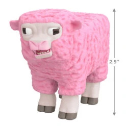Hallmark A Minecraft Movie Pink Sheep Ornament -Hallmark Gift Shop Minecraft Pink Sheep Keepsake Ornament 5QXI8315 04