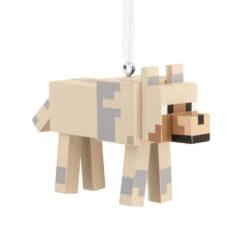 Minecraft The Pale Wolf Hallmark Ornament