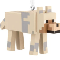 Minecraft The Pale Wolf Hallmark Ornament -Hallmark Gift Shop Minecraft Wolf Christmas Ornament 3HCM4277 06
