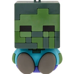Better Together Minecraft Zombie And Chicken Jockey Magnetic Hallmark Ornaments, Set Of 2 -Hallmark Gift Shop Minecraft Zombie and Chicken Christmas Ornaments 3HCM4077 06