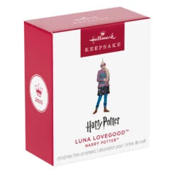 Hallmark Mini Harry Potter™ Luna Lovegood™ Ornament, 1.5" -Hallmark Gift Shop Mini Luna With Quibbler Keepsake Ornament 5QXM9415 08