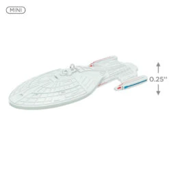 Hallmark Mini Star Trek™: Voyager U.S.S. Voyager Ornament, 0.25" -Hallmark Gift Shop Mini Star Trek Spaceship Keepsake Ornament 5QXM9545 04