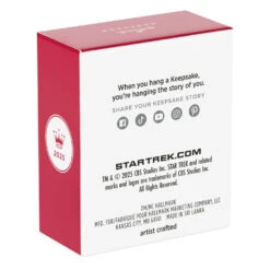 Hallmark Mini Star Trek™: Voyager U.S.S. Voyager Ornament, 0.25" -Hallmark Gift Shop Mini Star Trek Spaceship Keepsake Ornament 5QXM9545 09