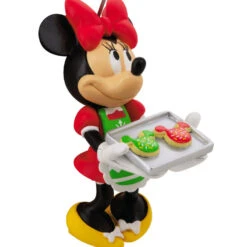Disney Minnie Mouse Baking Cookies Hallmark Ornament -Hallmark Gift Shop Minnie Baking Cookies Christmas Ornament 3HCM4458 06