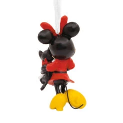 Disney Minnie Mouse Holding Kitten Hallmark Ornament -Hallmark Gift Shop Minnie Mouse Holding Kitten Christmas Ornament 3HCM3406 07
