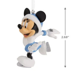 Disney Minnie Mouse Ice Skating Hallmark Ornament -Hallmark Gift Shop Minnie Mouse Ice Skating Christmas Ornament 3HCM4459 04