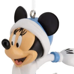 Disney Minnie Mouse Ice Skating Hallmark Ornament -Hallmark Gift Shop Minnie Mouse Ice Skating Christmas Ornament 3HCM4459 06