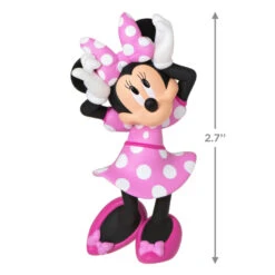 Hallmark Disney Minnie Mouse Polka-Dot Perfect Ornament -Hallmark Gift Shop Minnie Mouse PolkaDot Dress Keepsake Ornament 1699QXD6539 03