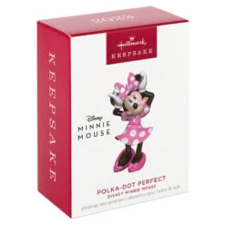 Hallmark Disney Minnie Mouse Polka-Dot Perfect Ornament -Hallmark Gift Shop Minnie Mouse PolkaDot Dress Keepsake Ornament 1699QXD6539 04