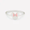 Pura Vida Delicate Minnie Mouse Silver Ring, Size 6 -Hallmark Gift Shop Minnie Mouse With Pink Bow Silver Ring 1010JERG1205SILV6 01