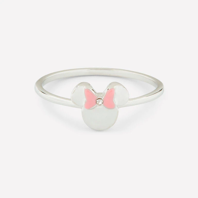 Pura Vida Delicate Minnie Mouse Silver Ring, Size 6 3 Pura Vida Delicate Minnie Mouse Silver Ring, Size 6