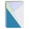 Hallmark Modern Geometric Pattern Blank Card -Hallmark Gift Shop Modern Geometric Pattern Blank Card 759LAD2953 01