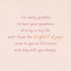 Hallmark Grateful For Your Goodness Christmas Card For Mom -Hallmark Gift Shop Modern Mosaic Holiday Wreath Mom Christmas Card 759XZH1675 03