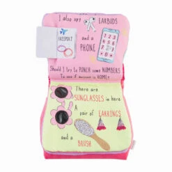 Mud Pie Mom's Purse Cloth Book -Hallmark Gift Shop Moms Purse Cloth Childrens Book 11480058 02