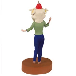 Hallmark Friends The One With All The Thanksgivings Ornament With Sound -Hallmark Gift Shop Monica With Turkey Head Keepsake Ornament 1QXV1065 07