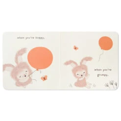 Hallmark MopTops Angora Bunny Stuffed Animal With You Are Loved Board Book -Hallmark Gift Shop MopTops Plush Bunny Stuffed Animal Board Book 1KID1531 06