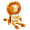 Hallmark MopTops Lion Stuffed Animal With You Are Brave Board Book -Hallmark Gift Shop MopTops Plush Lion Stuffed Animal Board Book 1KID1530 01