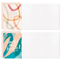 Hallmark Morgan Harper Nichols Booklet Of Assorted Blank Note Cards, Pack Of 12 -Hallmark Gift Shop Morgan Harper Nichols Blank Note Cards in Booklet 3SOM1192 07