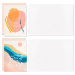 Hallmark Morgan Harper Nichols Booklet Of Assorted Blank Note Cards, Pack Of 12 -Hallmark Gift Shop Morgan Harper Nichols Blank Note Cards in Booklet 3SOM1192 08