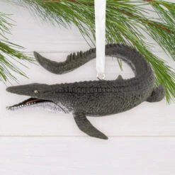 Jurassic World Rebirth Mosasaurs Hallmark Ornament -Hallmark Gift Shop Mosasaurs Water Dinosaur Christmas Ornament 3HCM4268 02