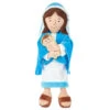 Hallmark Mother Mary Holding Baby Jesus Stuffed Doll, 12.75" -Hallmark Gift Shop Mother Mary Holding Baby Jesus Stuffed Doll 12.75 1KID1640 01