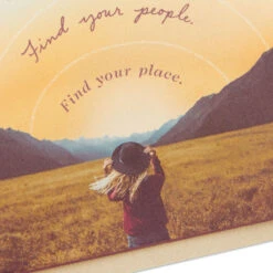 Hallmark Believe In You Birthday Card For Daughter -Hallmark Gift Shop Mountain Skyline Birthday Card 659FBD4830 05