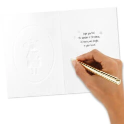 Hallmark Sweet Holiday Mouse Boxed Christmas Cards, Pack Of 12 -Hallmark Gift Shop Mouse in Pea Coat Boxed Christmas Cards 1XPX2564 06