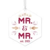 Hallmark Mr. & Mr. Metal Personalized Ornament, Custom Text -Hallmark Gift Shop Mr. Mr. Personalized Christmas Ornament 1OFM1002B7 01
