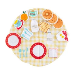 Mud Pie Breakfast Interactive Cloth Baby Book -Hallmark Gift Shop Mud Pie Breakfast Cloth Book for Baby 11480077 03