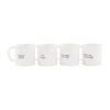 Mud Pie Funny Mugs, Set Of 4 -Hallmark Gift Shop Mud Pie Funny Mugs Set 43500131 01