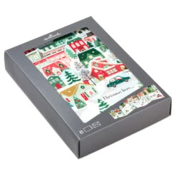 Hallmark Merry Christmas Everywhere Boxed Christmas Cards, Pack Of 8