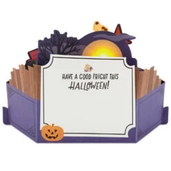 Hallmark Peanuts® Snoopy Happy Howl-oween Musical 3D Pop-Up Halloween Card With Light -Hallmark Gift Shop Musical PopUp Snoopy Halloween Card With Light 1099HJD7014 02
