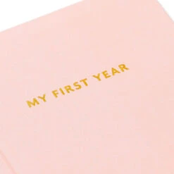 Hallmark My First Year Baby Book For Girl -Hallmark Gift Shop My First Year Pink Baby Book for Girl 1BBA4136 05