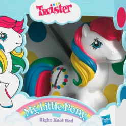 Hallmark Hasbro® My Little Pony® Retro Twister® Right Hoof Red Ornament -Hallmark Gift Shop My Little Pony Twister Horse Keepsake Ornament 5QXI8162 06