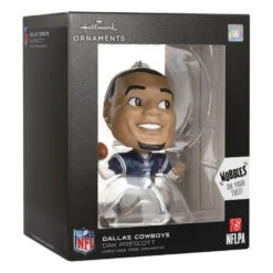 NFL Dallas Cowboys Dak Prescott Bouncing Buddy Hallmark Ornament -Hallmark Gift Shop NFL Dallas Cowboys Dak Prescott Bouncing Buddy Christmas Ornament 1OSL1563 04