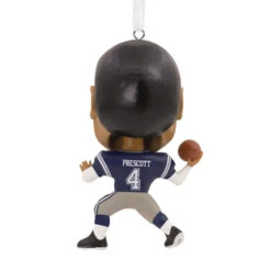 NFL Dallas Cowboys Dak Prescott Bouncing Buddy Hallmark Ornament -Hallmark Gift Shop NFL Dallas Cowboys Dak Prescott Bouncing Buddy Christmas Ornament 1OSL1563 05