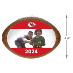 Hallmark NFL Football Kansas City Chiefs Text And Photo Personalized Ornament -Hallmark Gift Shop NFL Football Kansas City Chiefs Text and Photo Personalized Ornament 2499QHE1985B13 03