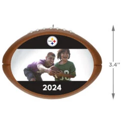 Hallmark NFL Football Pittsburgh Steelers Text And Photo Personalized Ornament -Hallmark Gift Shop NFL Football Pittsburgh Steelers Text and Photo Personalized Ornament 2499QHE1985B11 03
