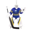 NHL Buffalo Sabres® Goalie Hallmark Ornament -Hallmark Gift Shop NHL Buffalo Sabres Goalie Christmas Ornament 1OSL1744 01