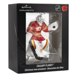 NHL Calgary Flames® Goalie Hallmark Ornament -Hallmark Gift Shop NHL Calgary Flames Goalie Christmas Ornament 1OSL1745 04