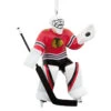 NHL Chicago Blackhawks® Goalie Hallmark Ornament -Hallmark Gift Shop NHL Chicago Blackhawks Goalie Christmas Ornament 1OSL1746 01
