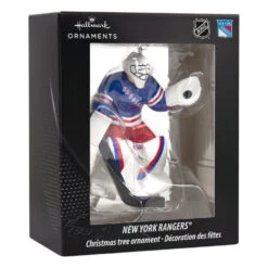 NHL New York Rangers® Goalie Hallmark Ornament -Hallmark Gift Shop NHL New York Rangers Goalie Christmas Ornament 1OSL1755 04