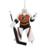 NHL Philadelphia Flyers® Goalie Hallmark Ornament -Hallmark Gift Shop NHL Philadelphia Flyers Goalie Christmas Ornament 1OSL2721 01
